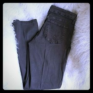Grey womens jeans